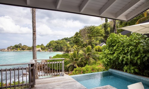 Ocean View Pool Chalet